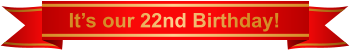 It’s our 22nd Birthday!